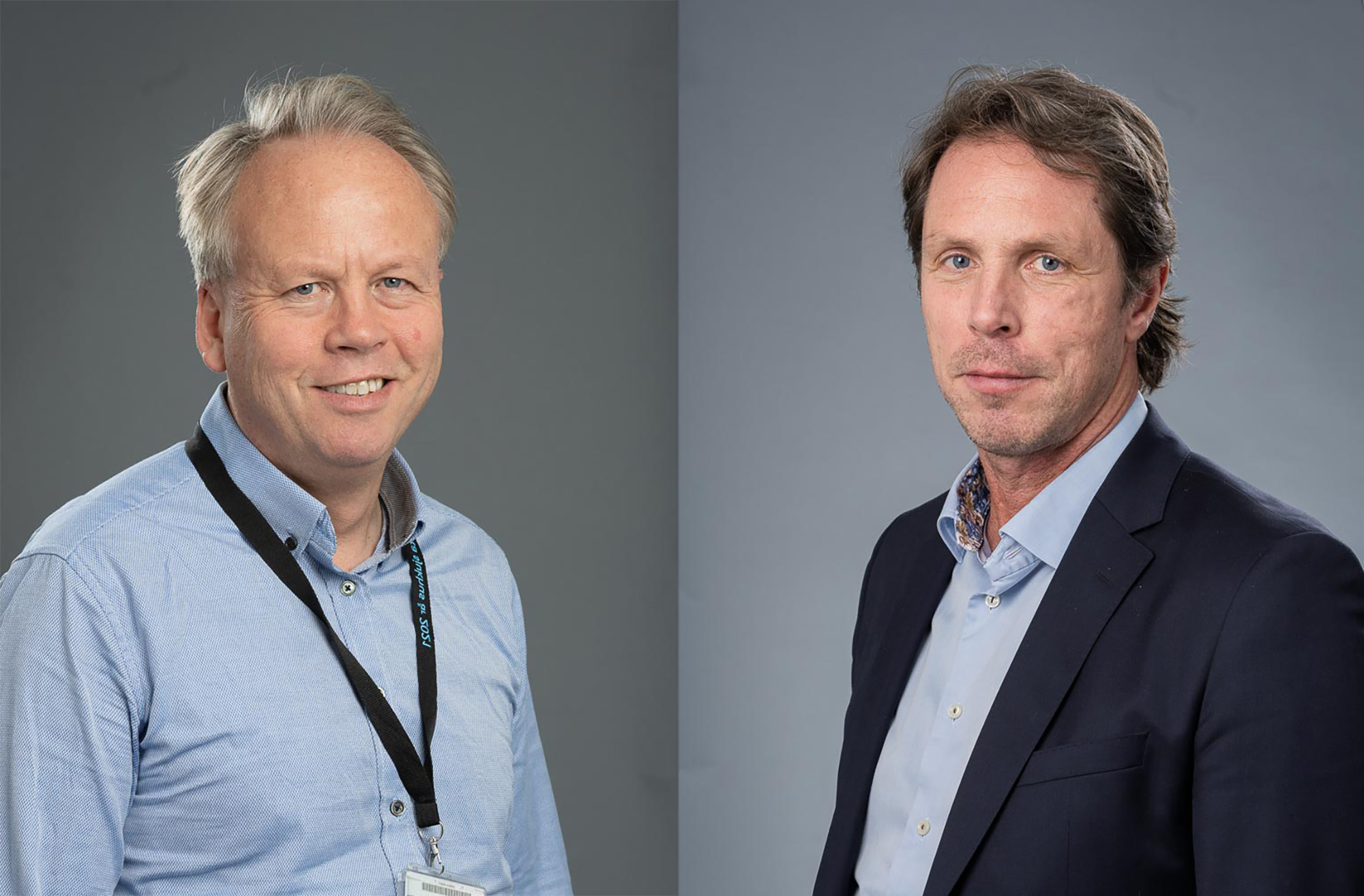 Portrait picture of Mats Danielsson and Staffan Holmin